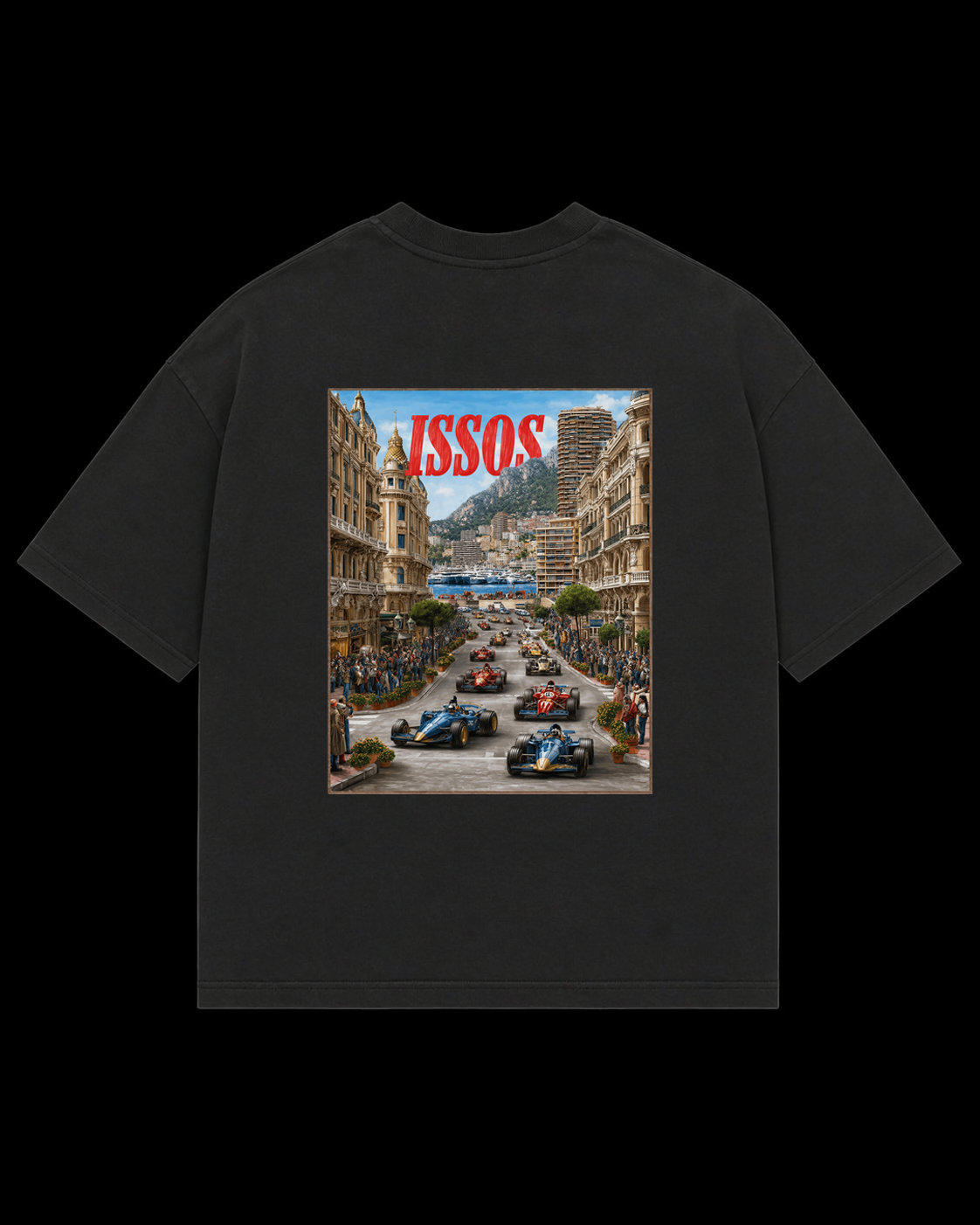 ISSOS Monaco Grand Prix Oversize Tişört