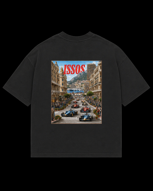 ISSOS Monaco Grand Prix Oversize Tişört