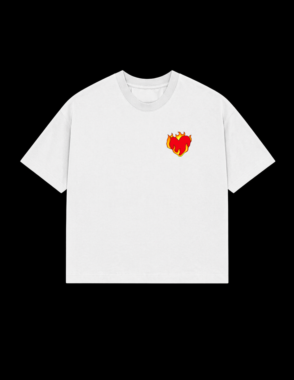 ISSOS Burning Heart Oversize Tişört